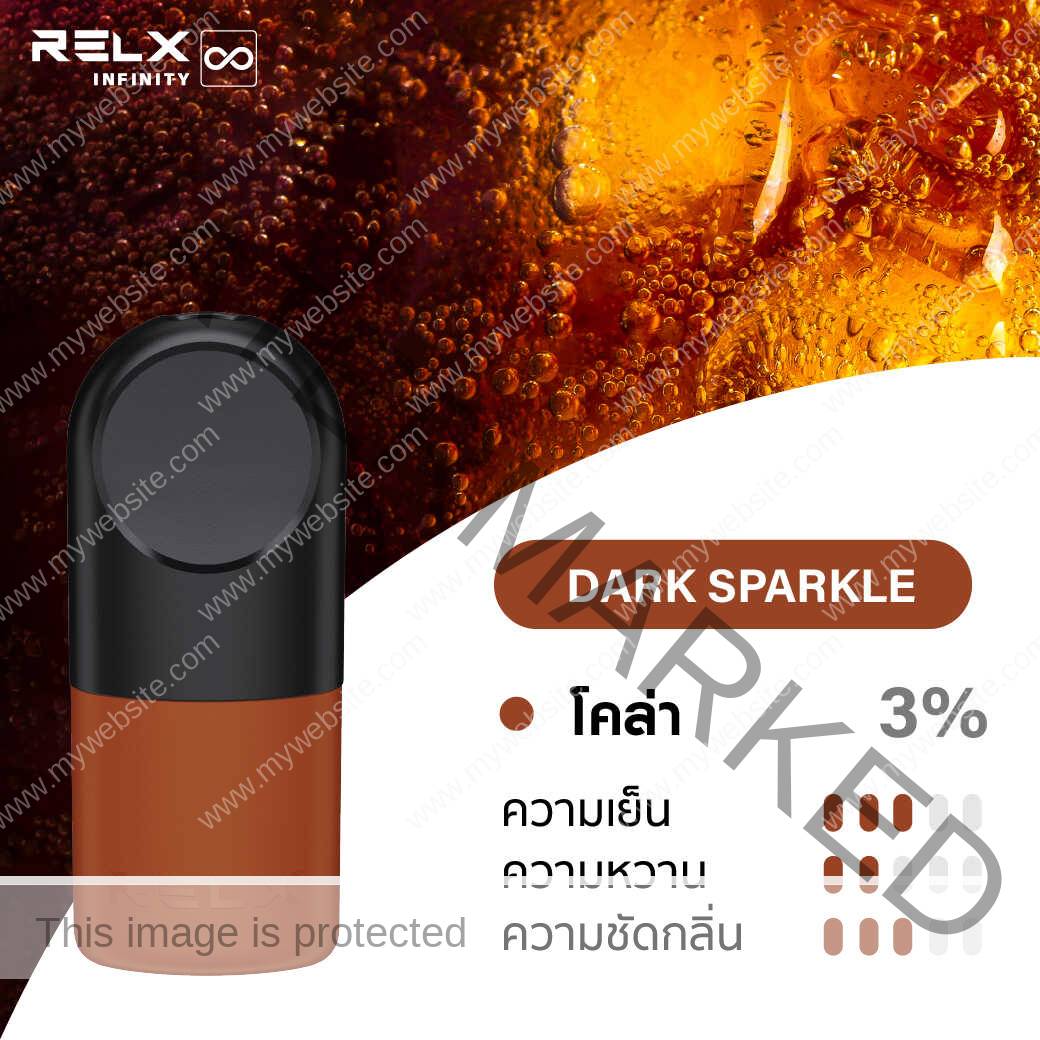 RELX INFINITY SINGLE POD DARK SPARKLE 1